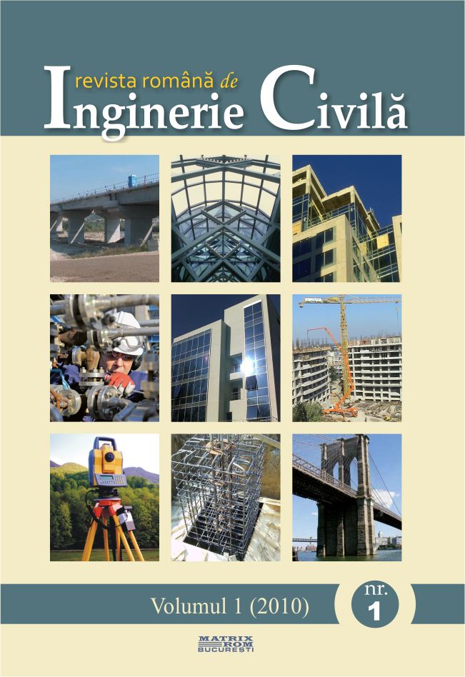 Romanian Journal of Civil Engineering 1/2010 <br> (Annual subscription 2 issues) | Editura Matrix Rom