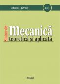  Synthesis of theoretical and applied mechanics 2/2010 | Editura Matrix Rom